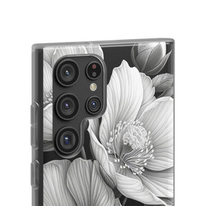 Botanische Eleganz | Flexible Handyhülle für Samsung Galaxy