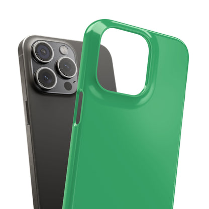 Medium Sea Green iPhone 15 - Slim Phone Case