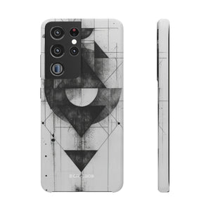 Monochrome Geometry | Slim Phone Case for Samsung