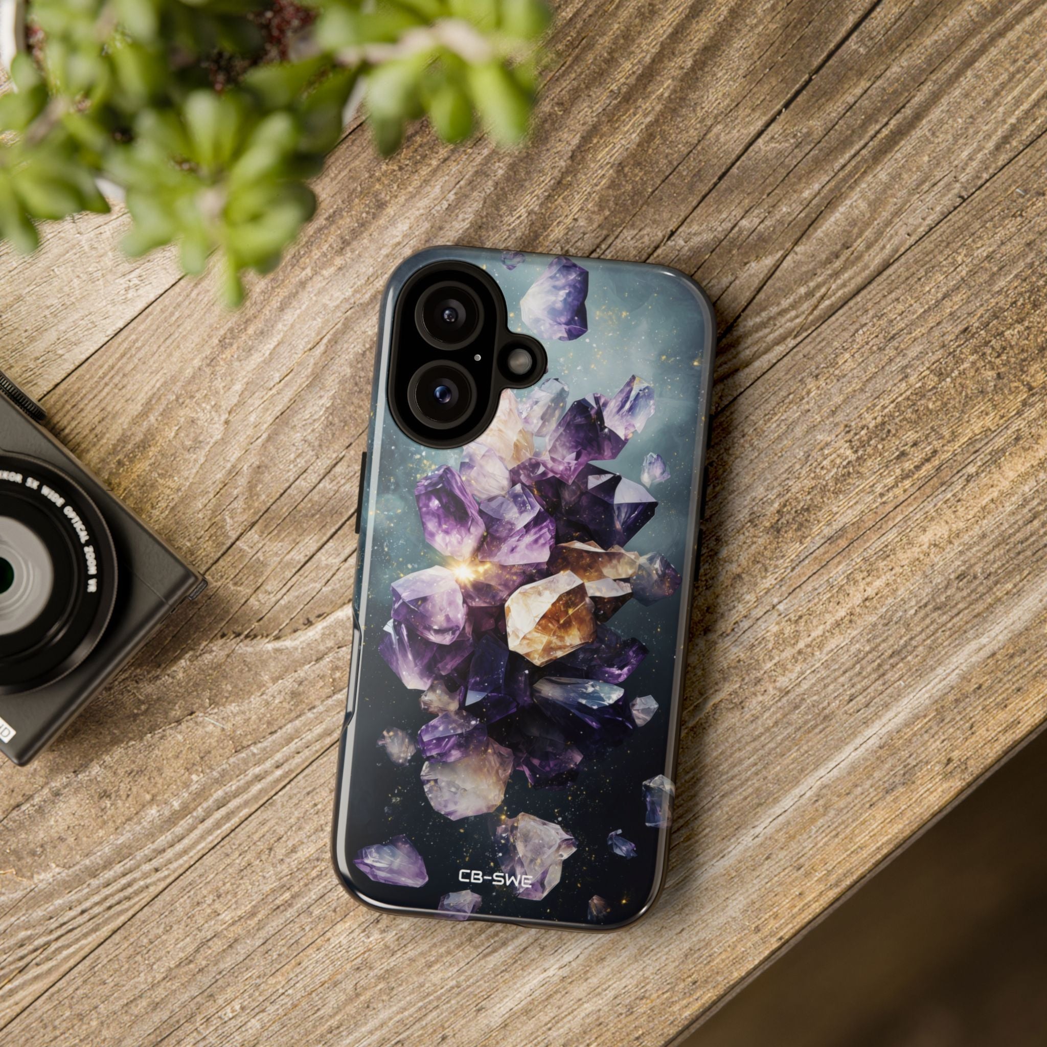 Crystal Forms Emerge - iPhone Case