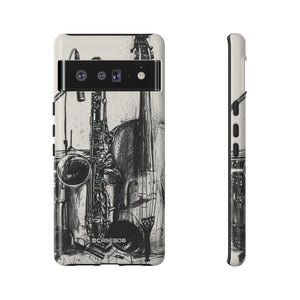 Jazz Ink Expressions | Protective Phone Case for Google Pixel