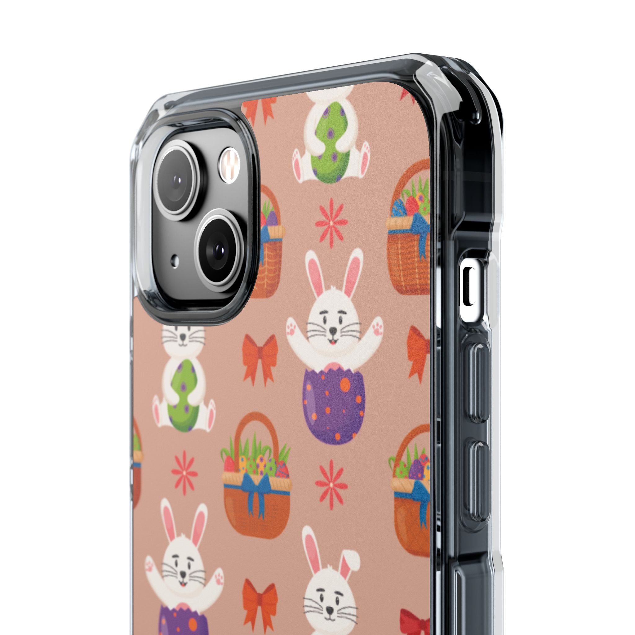 Bunnies Hold Eggs iPhone Case - Impact