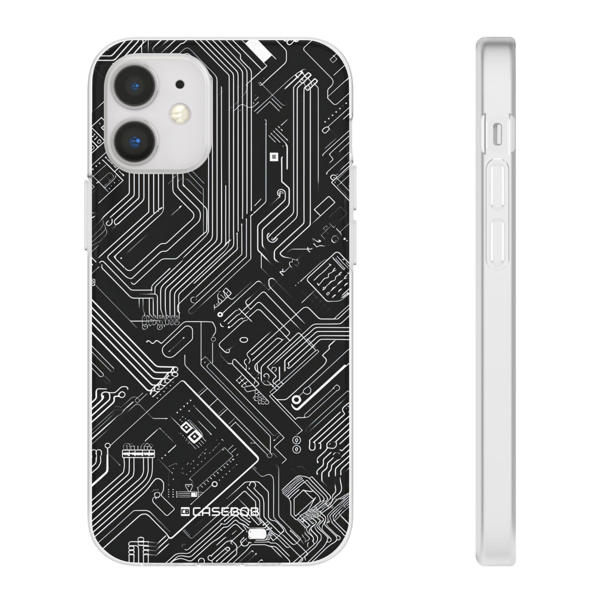 Cyber ​​Circuitry Art | Flexible Handyhülle für iPhone