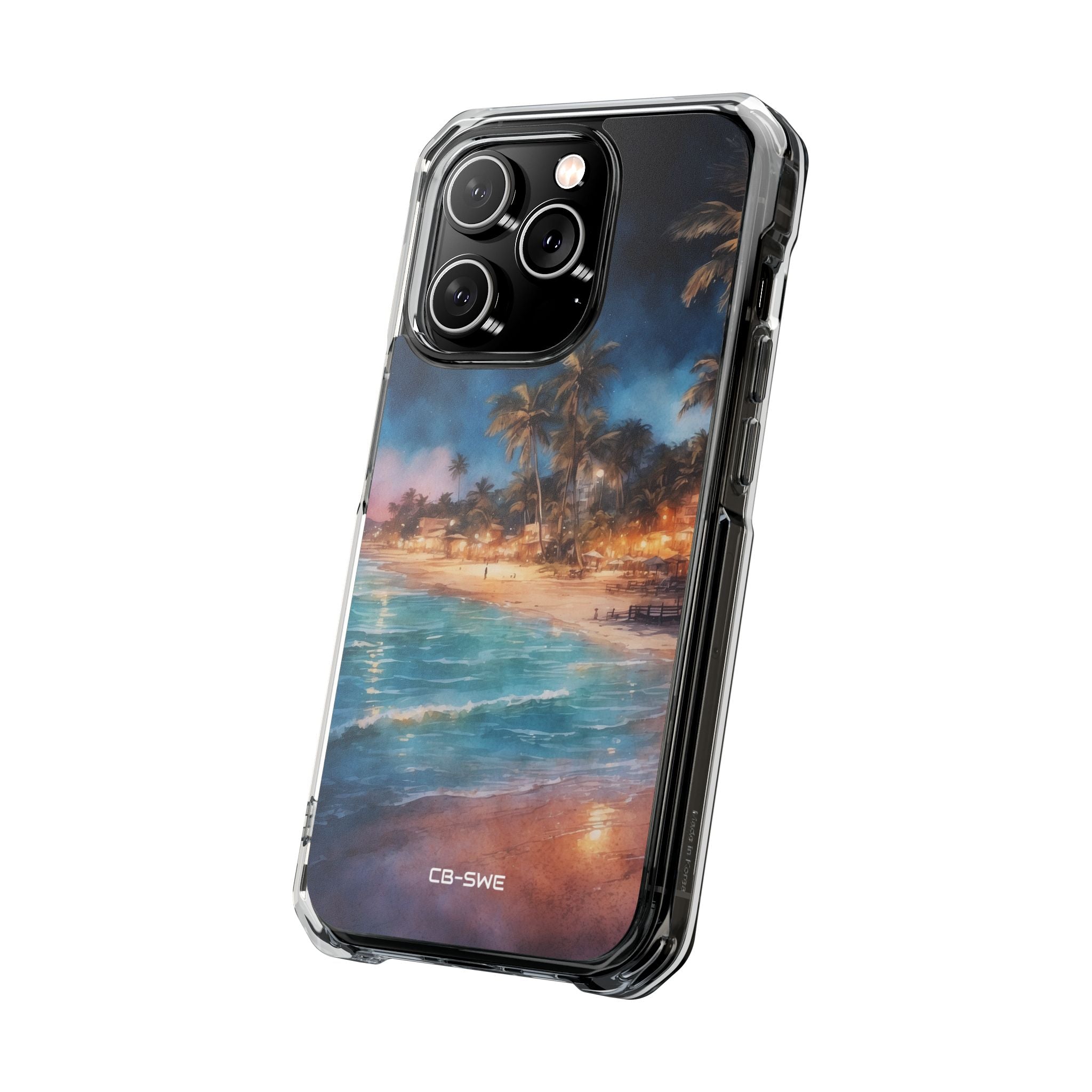 Moonlight Dances Water iPhone Case - Impact