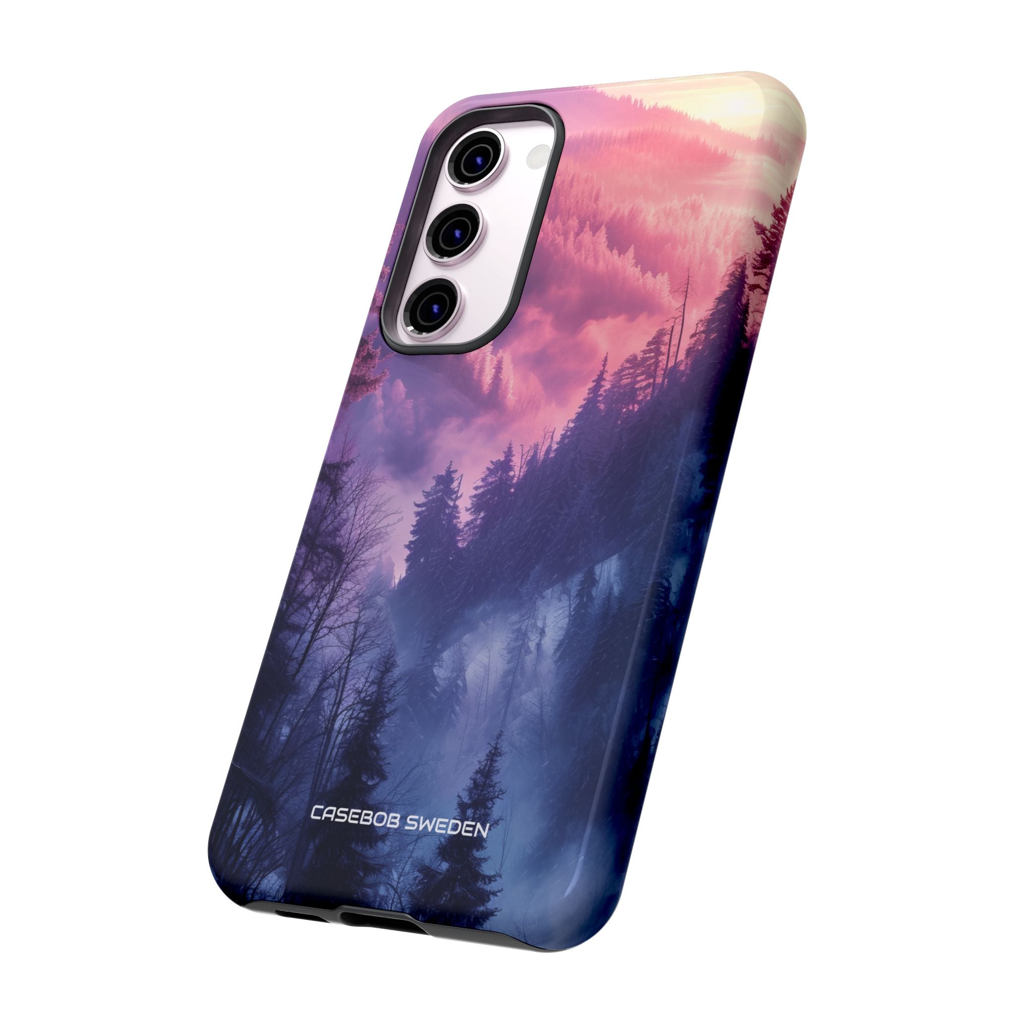 Misty Forest Serenity - Tough Samsung S23 Phone Case