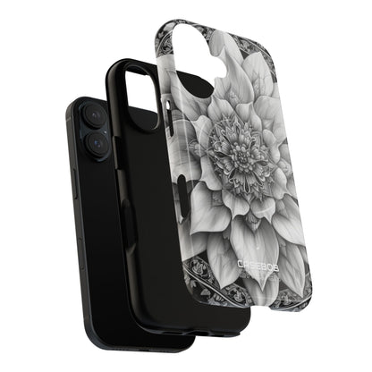 Cosmic Floral Mandala iPhone 16 - Tough+