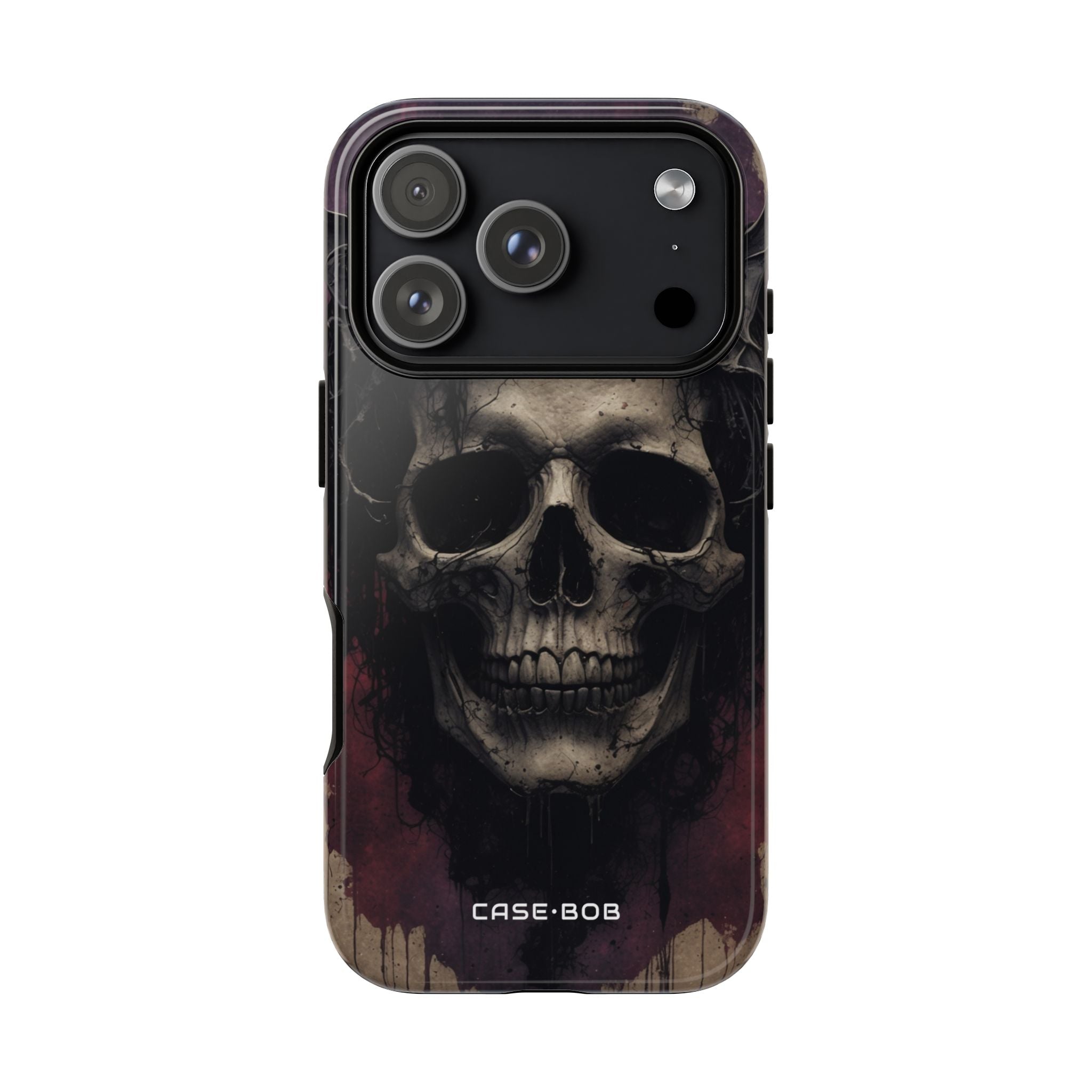 Gothic Skull Crown iPhone 17 Pro Case - Tough