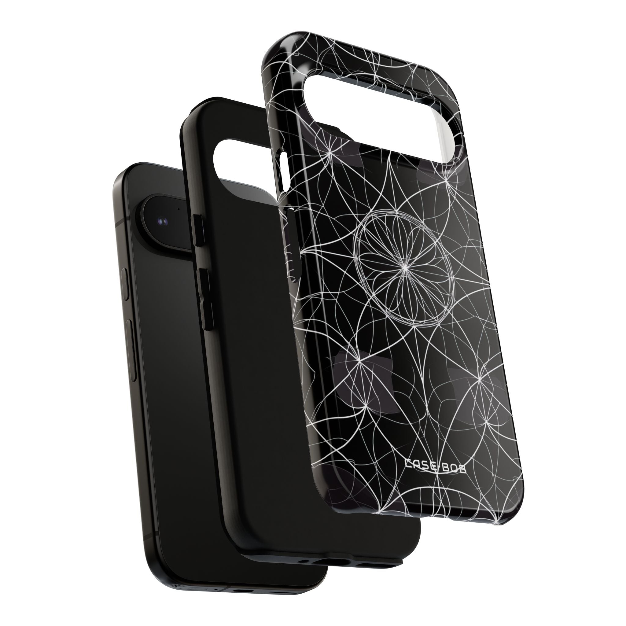Radiant Petal Orbit Google Pixel 9 Pro Case - Tough