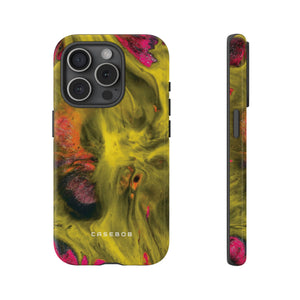 Yellow Ink Art - Protective Phone Case