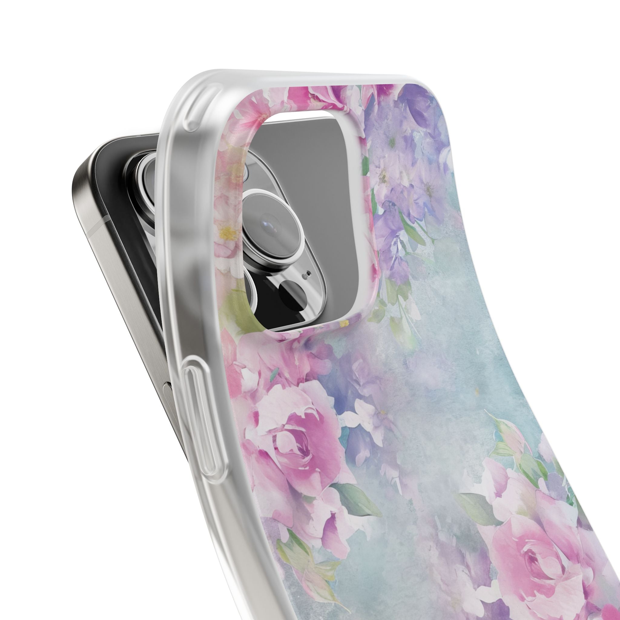 Dreamy Floral Watercolor - Flexi iPhone 16 Phone Case