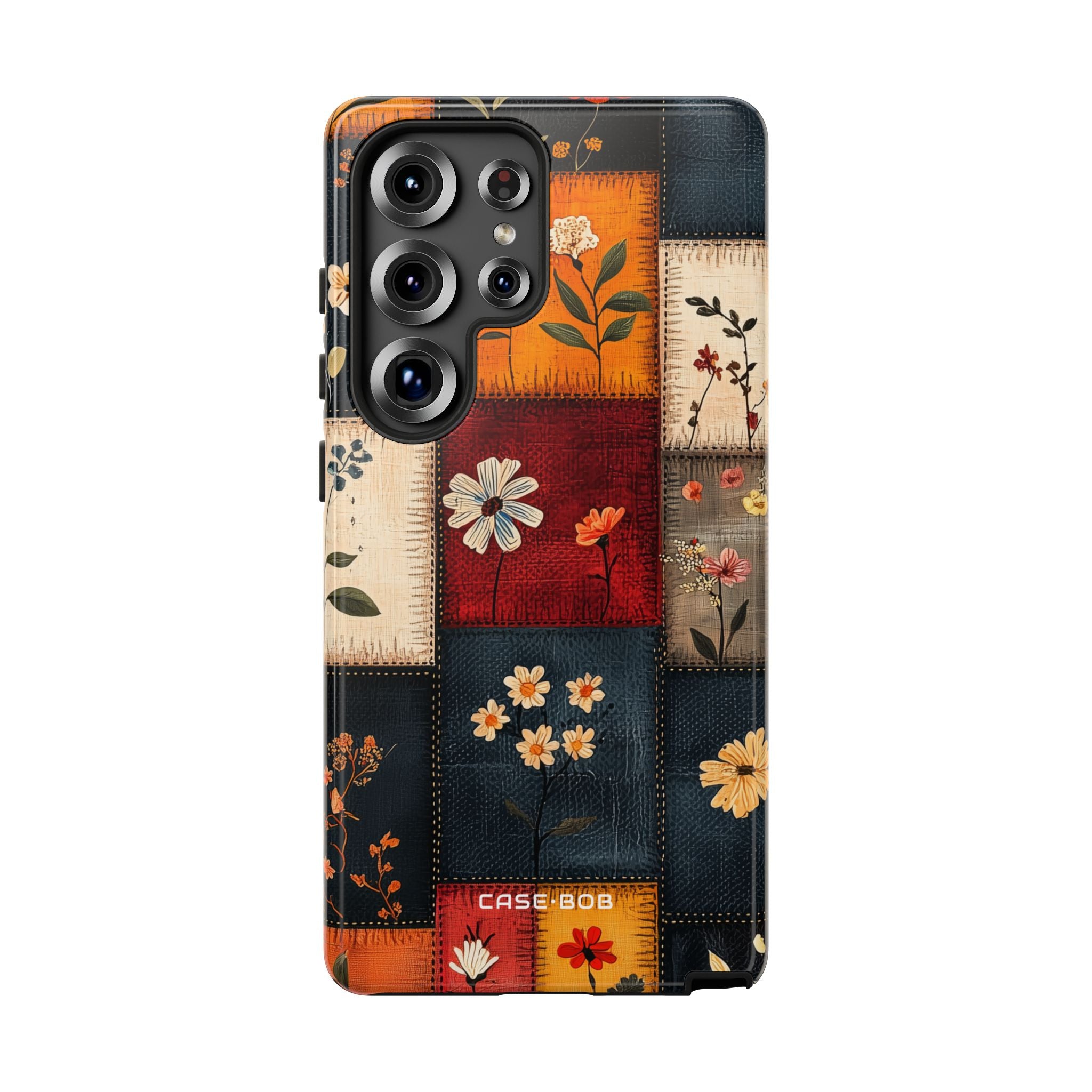 Patchwork Blooms Samsung S25 Ultra Case - Tough