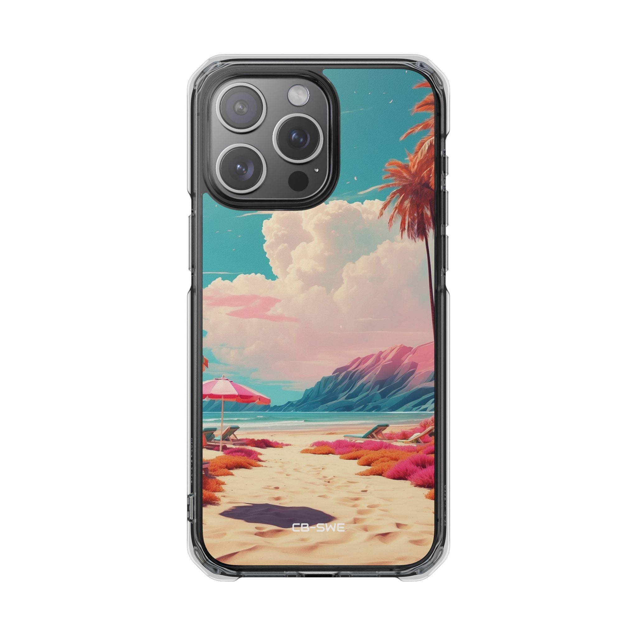 Vibrant Umbrellas Stand iPhone Case - Impact