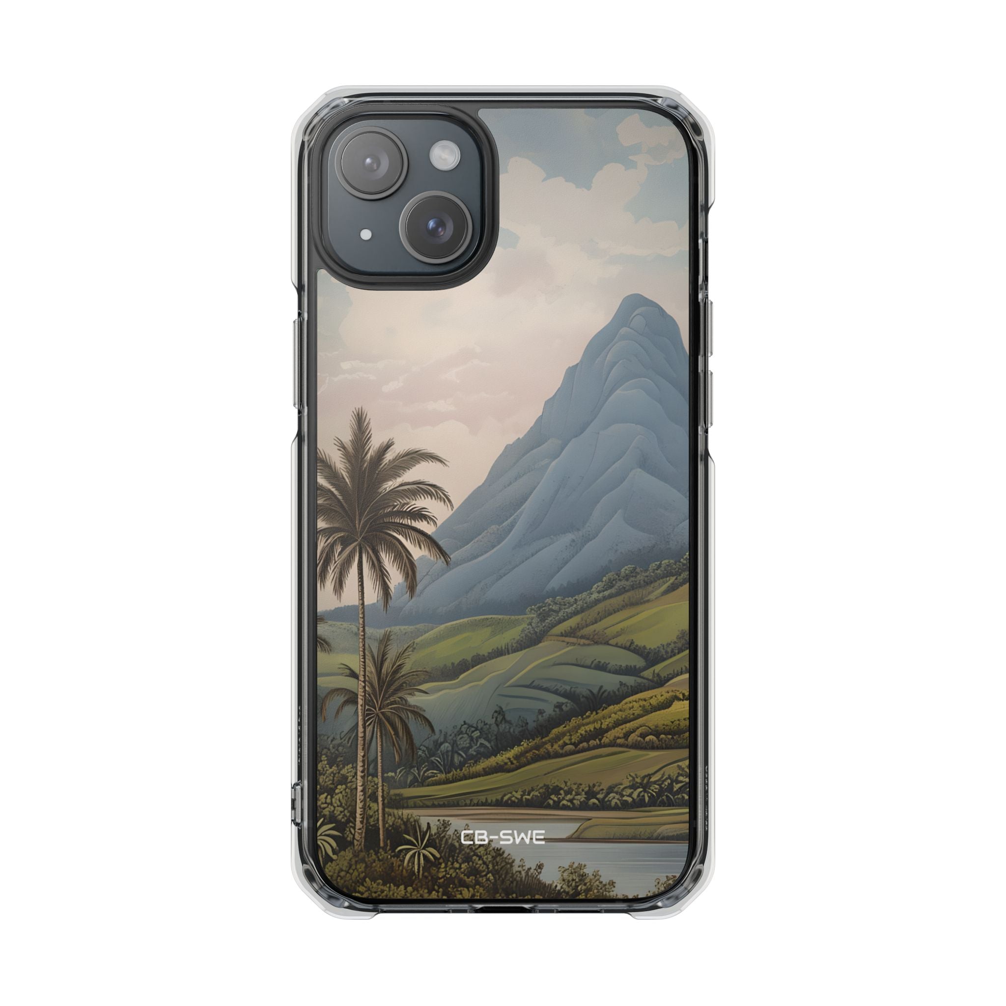 Serene Mountain Oasis iPhone Case - Impact