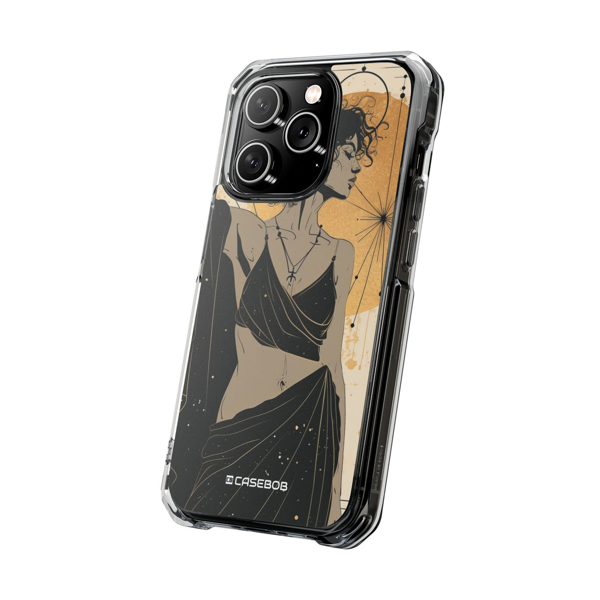 Celestial Elegance - Phone Case for iPhone (Clear Impact - Magnetic)