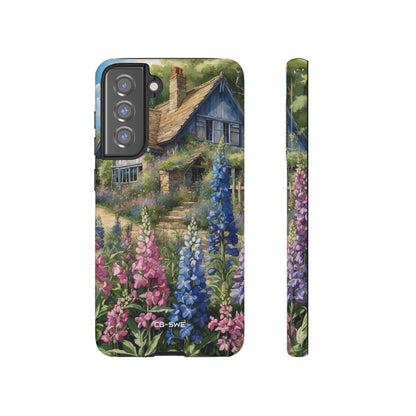 Cottage Surrounded Blossoms - Samsung Case