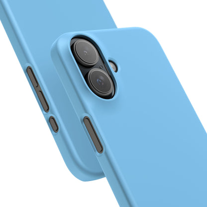 Light Sky Blue iPhone 16 - Slim Phone Case