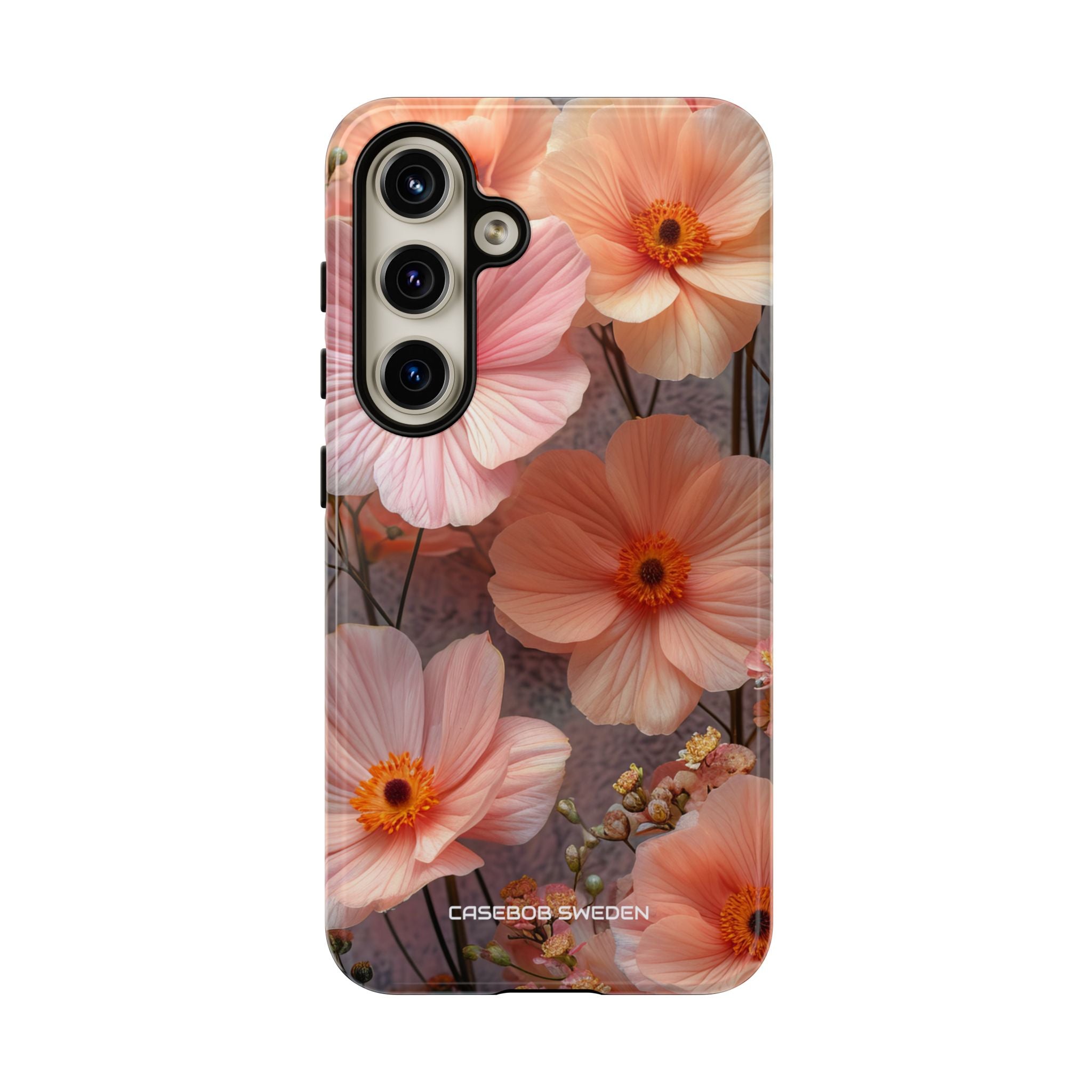 Serene Botanical Blooms - Tough Samsung S24 Phone Case