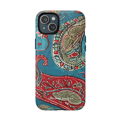 Vintage Paisley Elegance iPhone 15 | Tough+ Phone Case