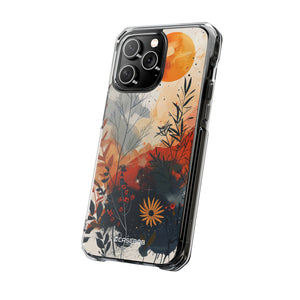 Celestial Botanica – Handyhülle für iPhone (Clear Impact – Magnetisch)