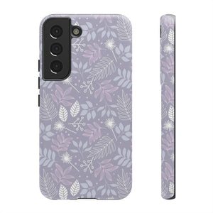 Purple Mona Leaf - Protective Phone Case