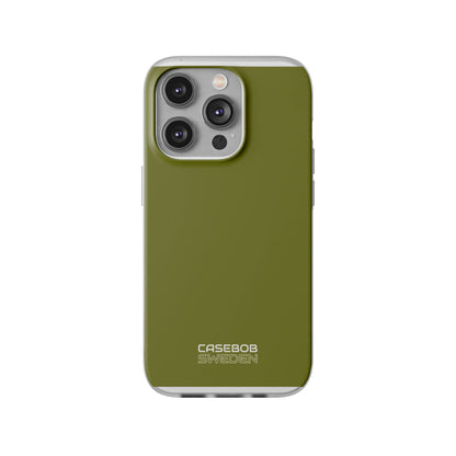 Olijfgroene iPhone 14 - Flexi