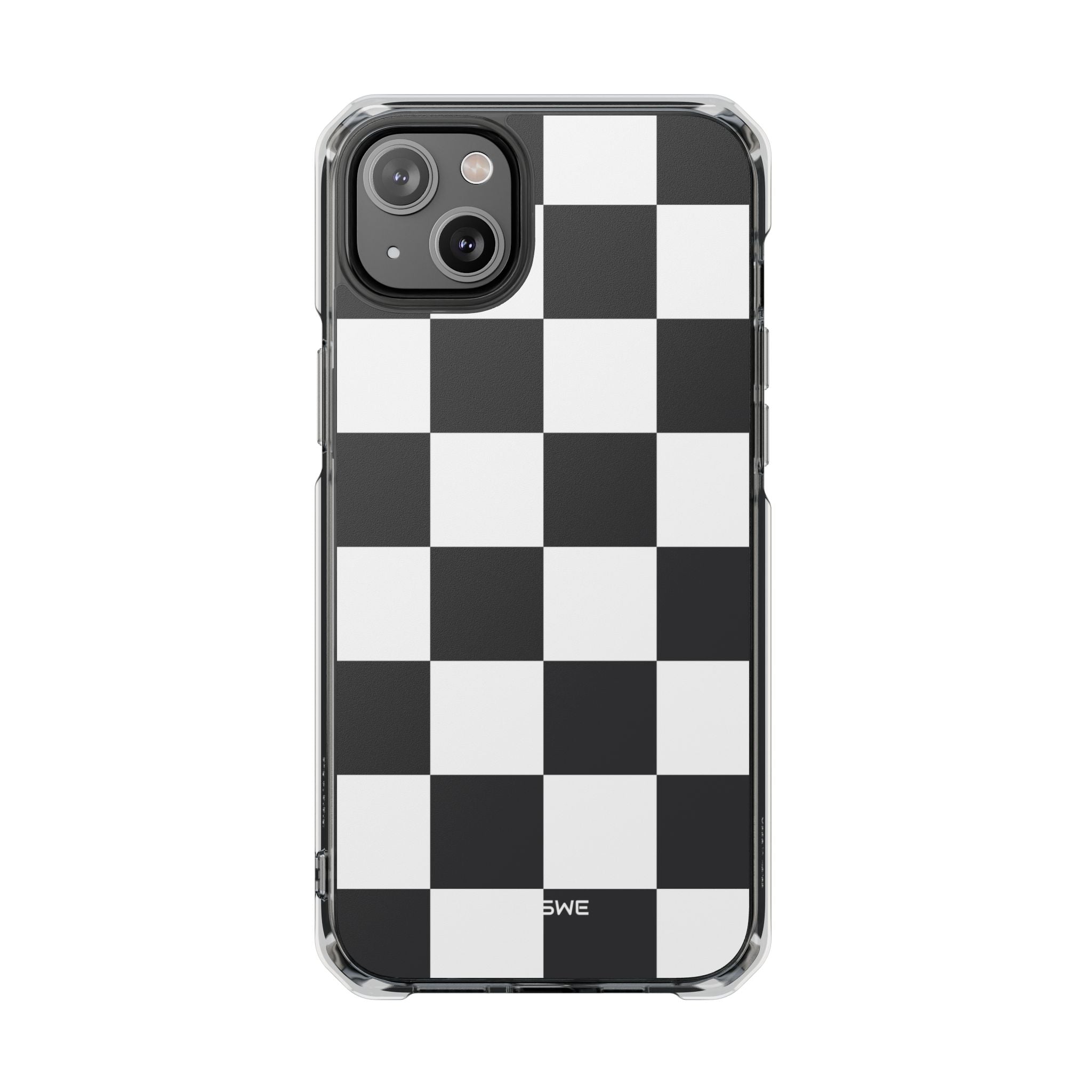 Symmetry In Squares iPhone Case - Impact