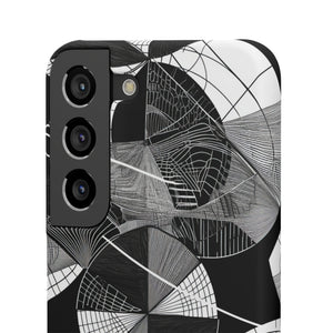 Geometric Elegance | Slim Phone Case for Samsung