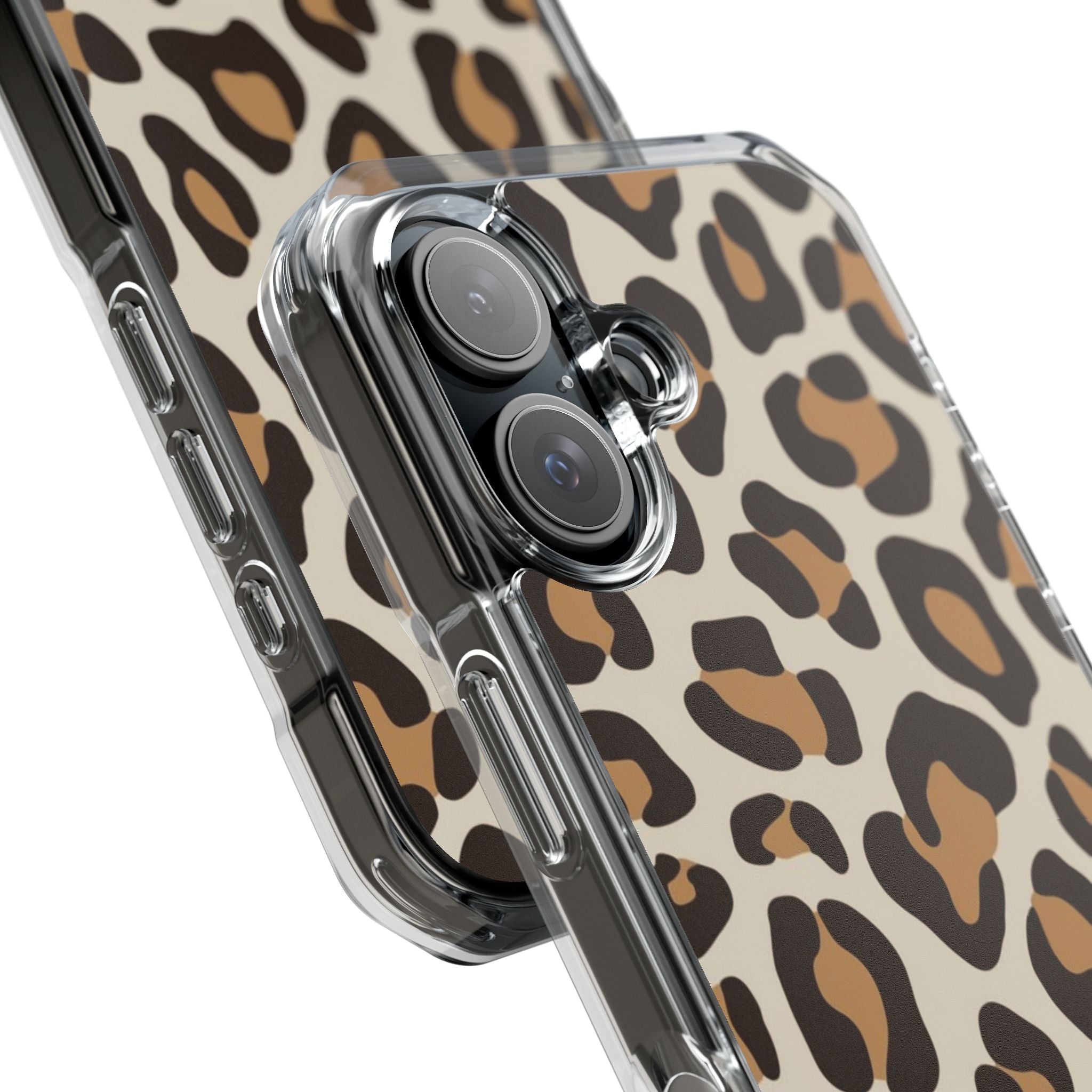 Leopard Print Elegance iPhone Case - Impact