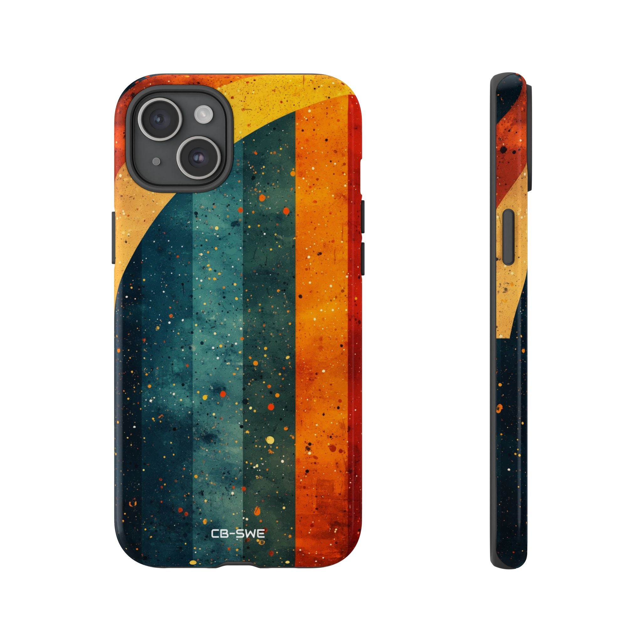 Vibrant Waves Dance - iPhone Case