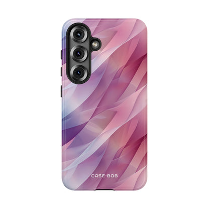 Pink Wave Samsung S25 Case - Tough