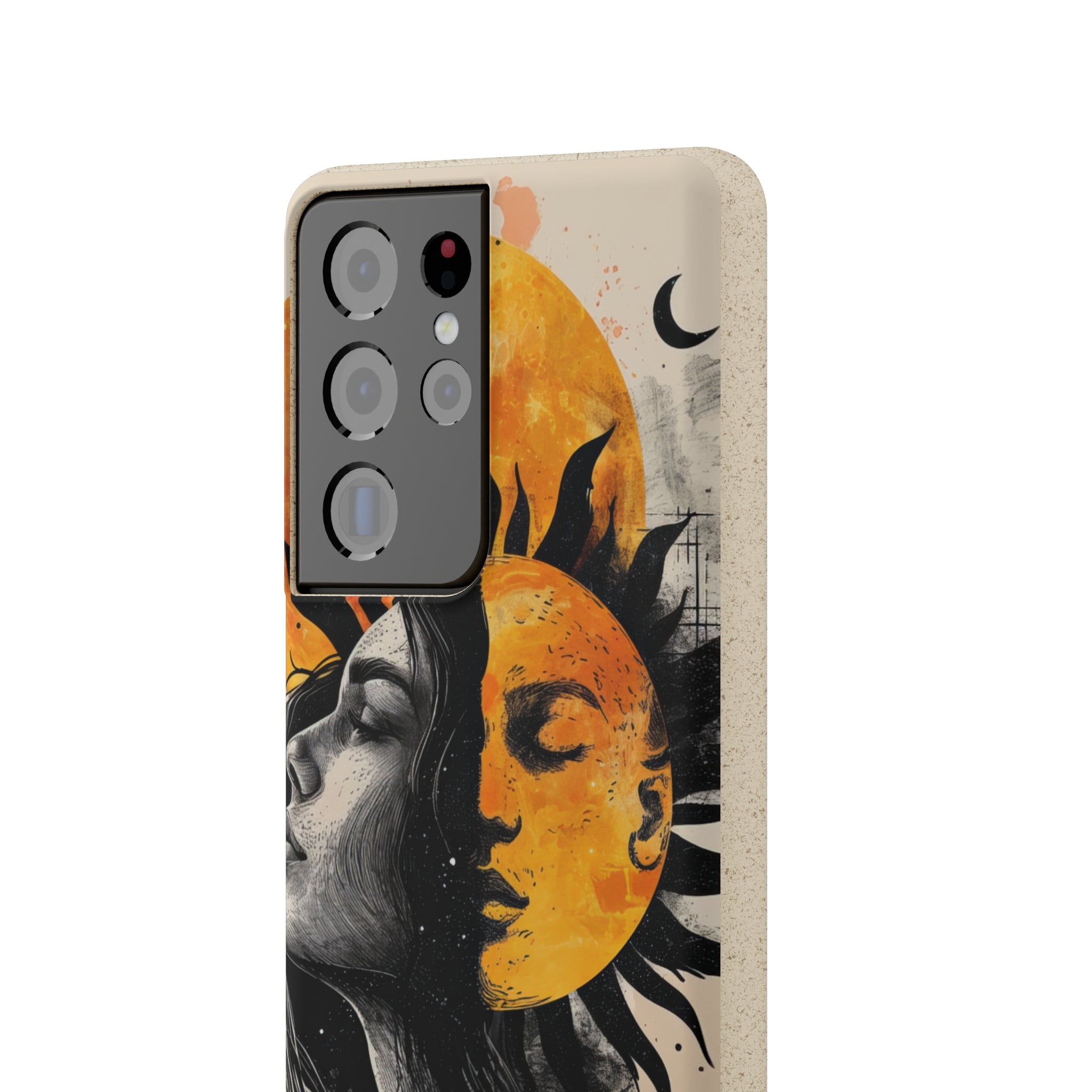 Sunlit Duality | Biodegradable Phone Case