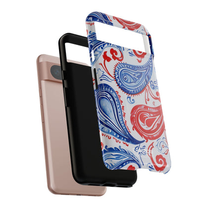 Vortici Paisley vivaci Google Pixel 8 - Tough