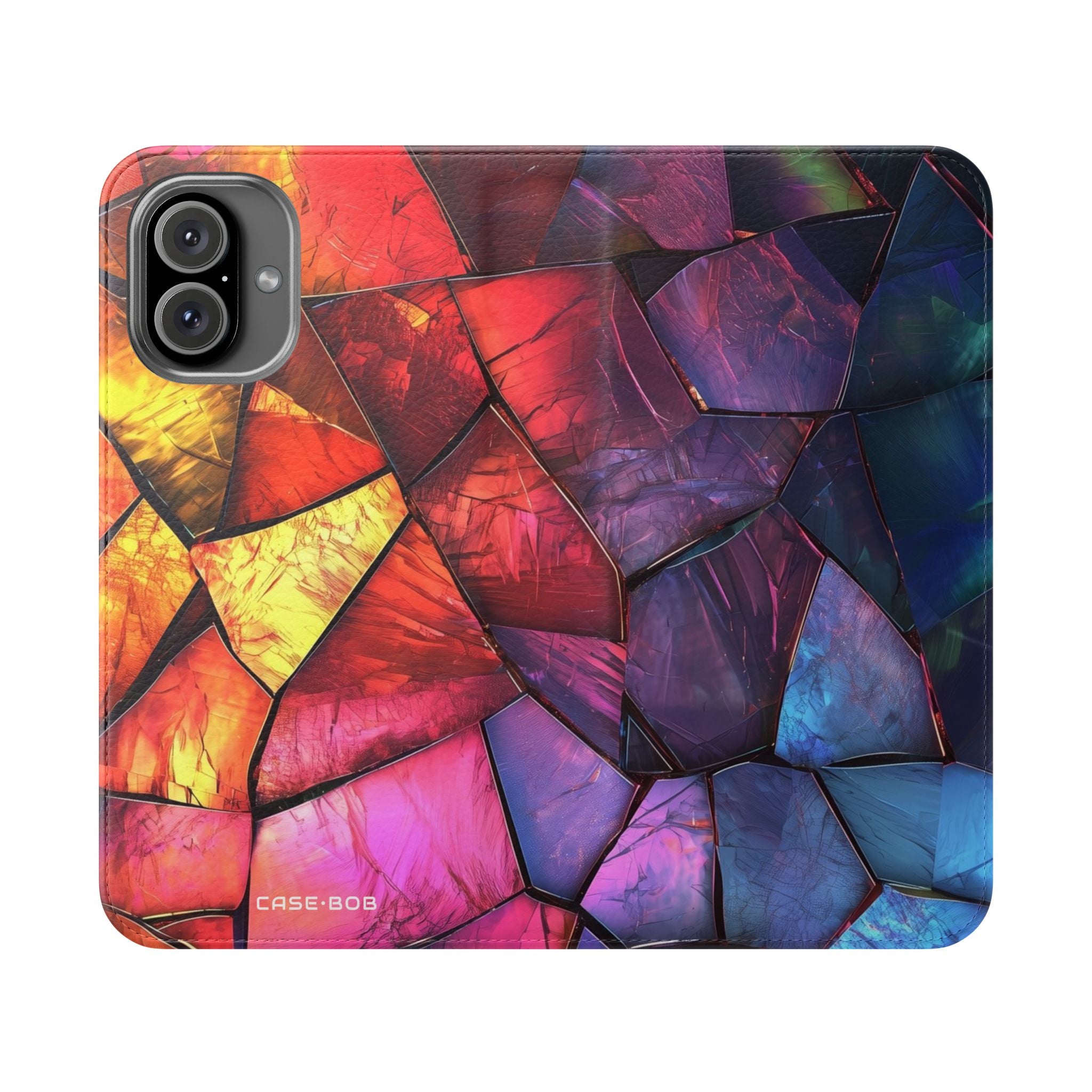 Crimson Shards - iPhone 16 Plus Case - Wallet