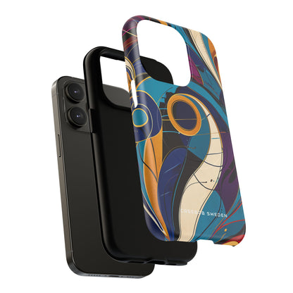 Vintage Vortex Harmony iPhone 14 | Tough+ Phone Case