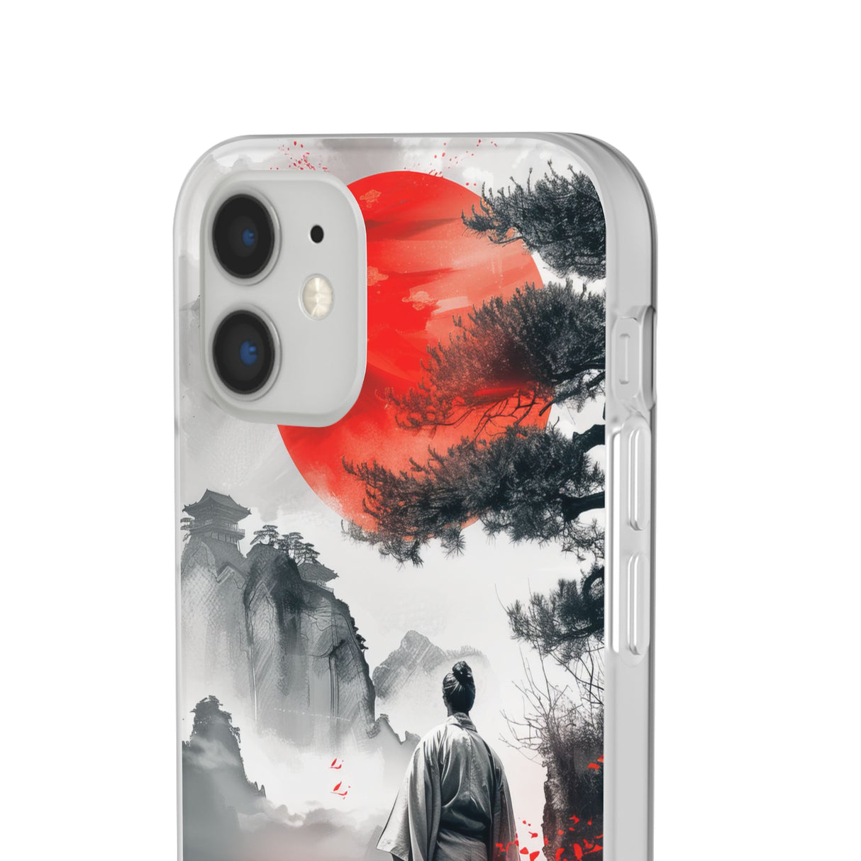 Serene Samurai Sunrise | Flexible Phone Case for iPhone