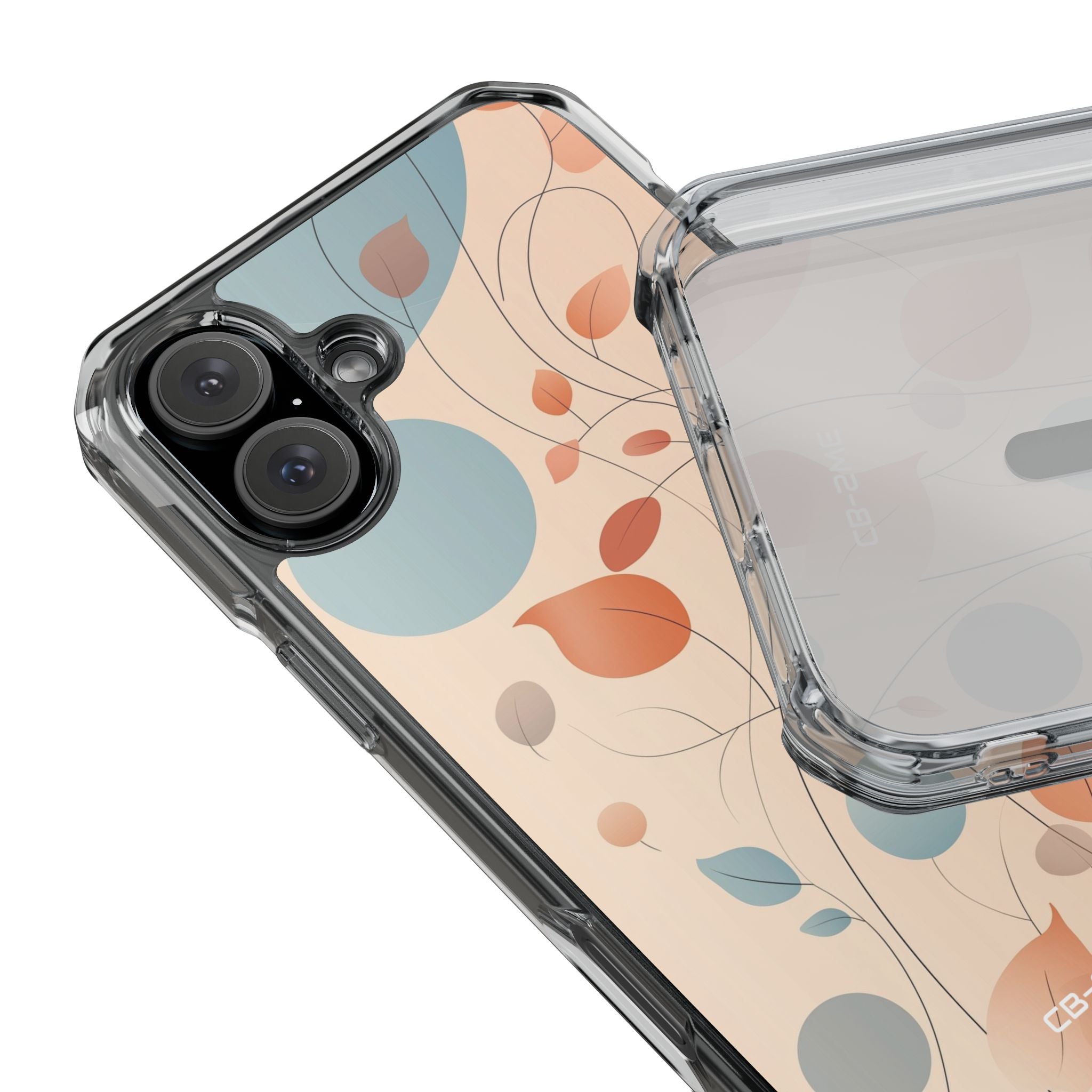Gentle Leaves Drift iPhone Case - Impact