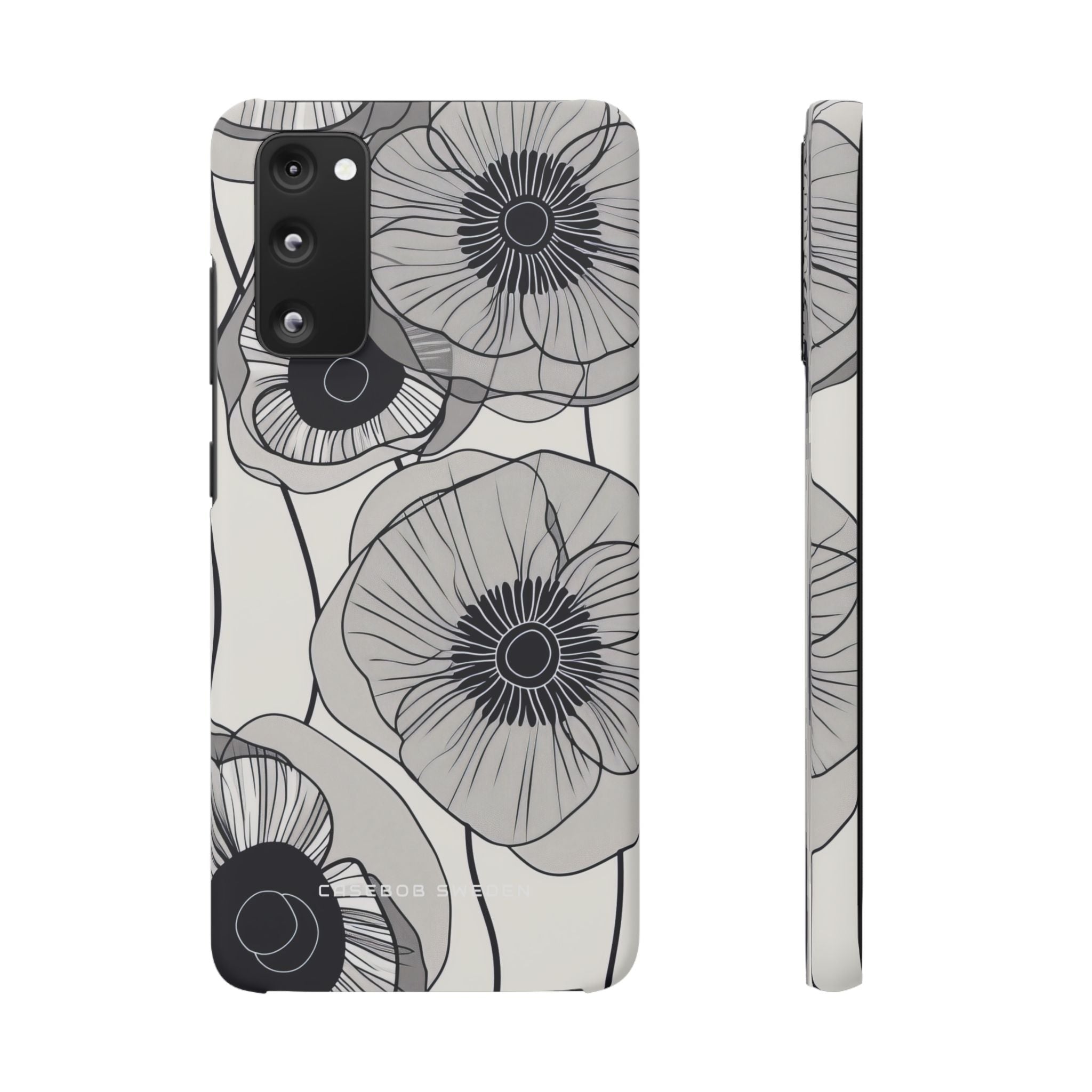 Modern Minimalist Flowers Samsung S20 - Slim Phone Case