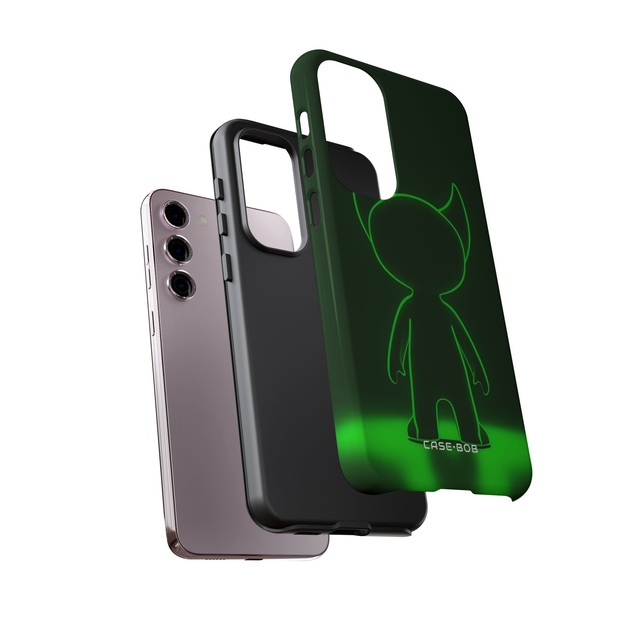 Neon Horned Glow Samsung S23 Plus Case - Tough