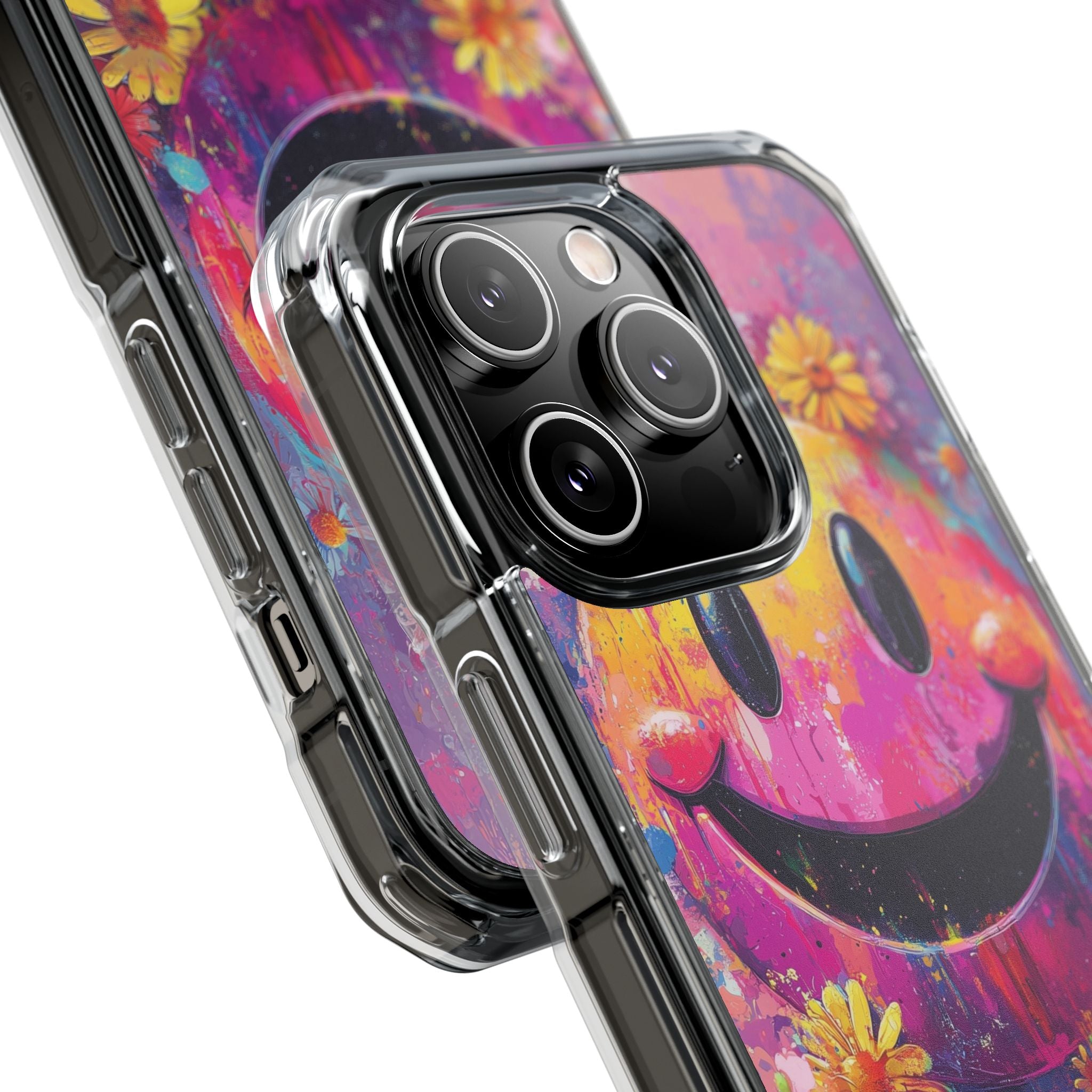 Joyful Smile Blooms iPhone Case - Impact