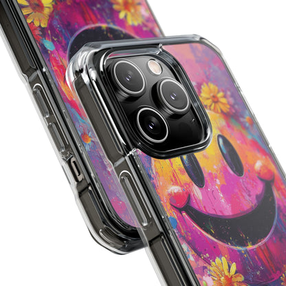 Joyful Smile Blooms iPhone Case - Impact