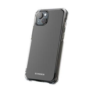 Granite Gray | Phone Case for iPhone (Clear Impact Case - Magnetic)