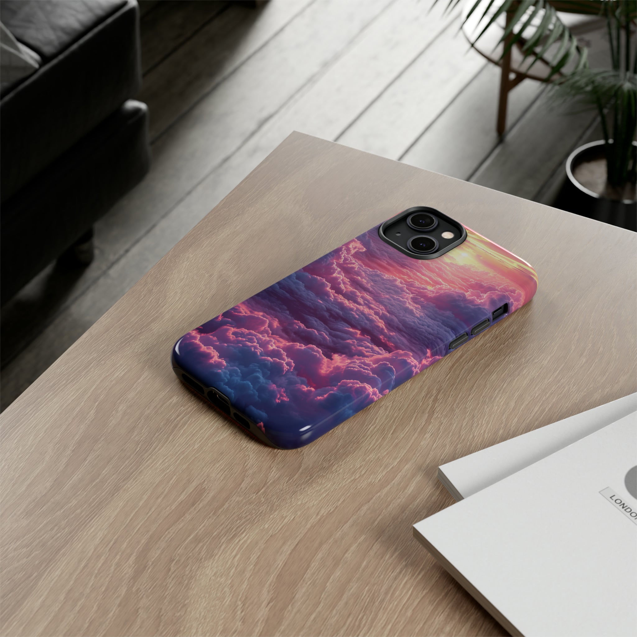 Pink Clouds Serenity - Protective Phone Case