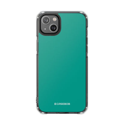 Persian Green - Clear Impact Case for iPhone