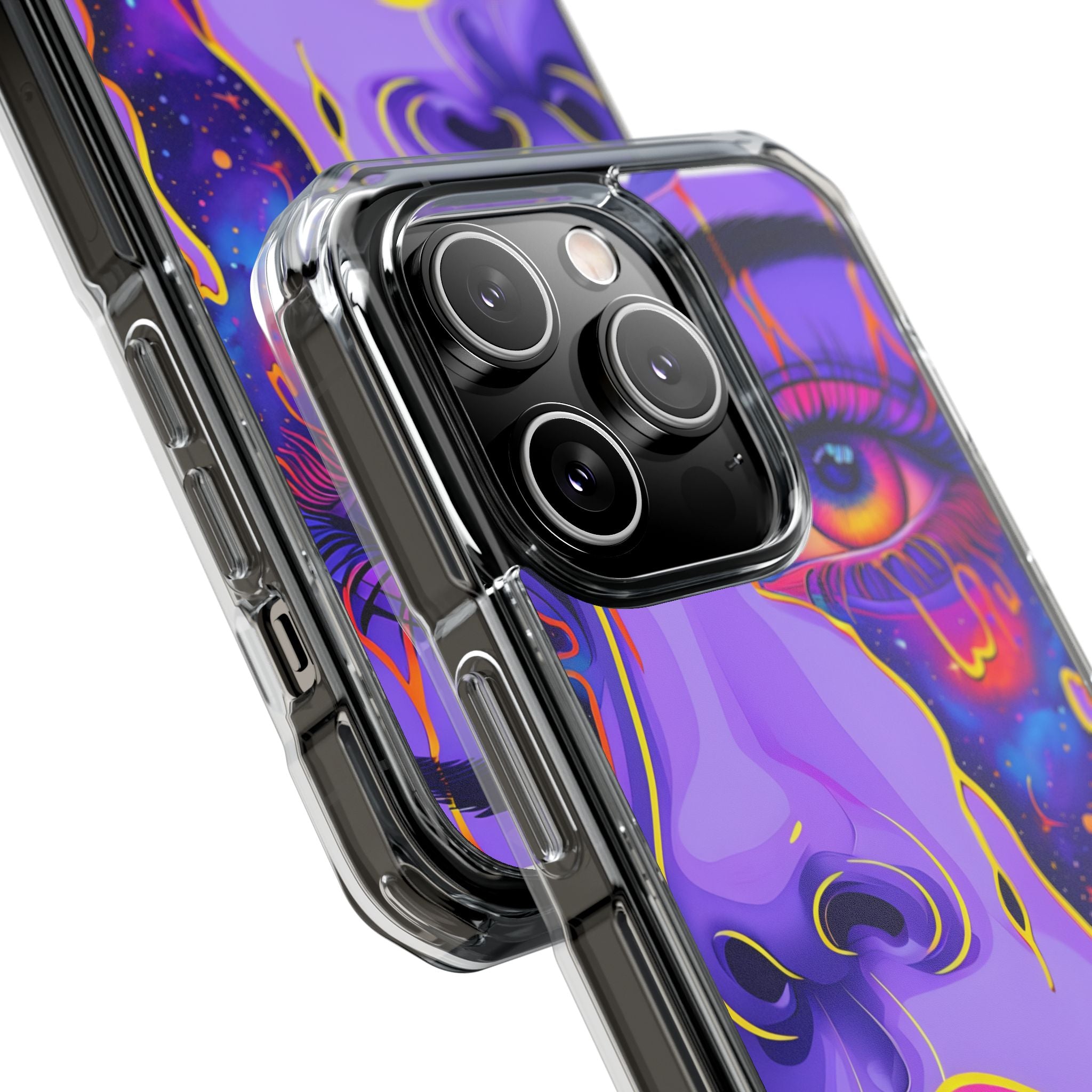 Cosmic Dreamscape Eye iPhone Case - Impact