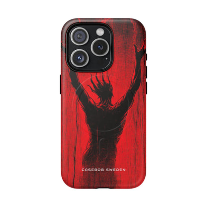 Crimson Despair iPhone 15 | Tough+ Phone Case