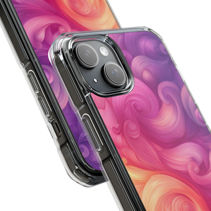 Swirls Embrace Light iPhone Case - Impact