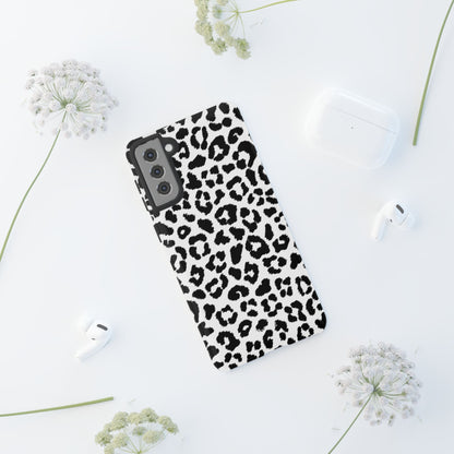 Monochrome Leopard Essence - Samsung Case