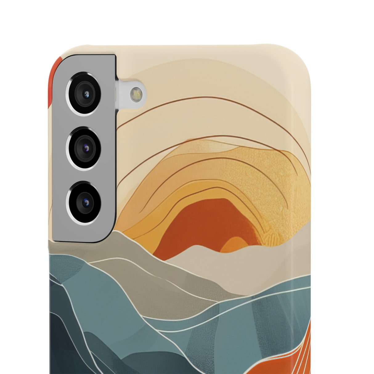 Sunset Waves | Slim Phone Case for Samsung