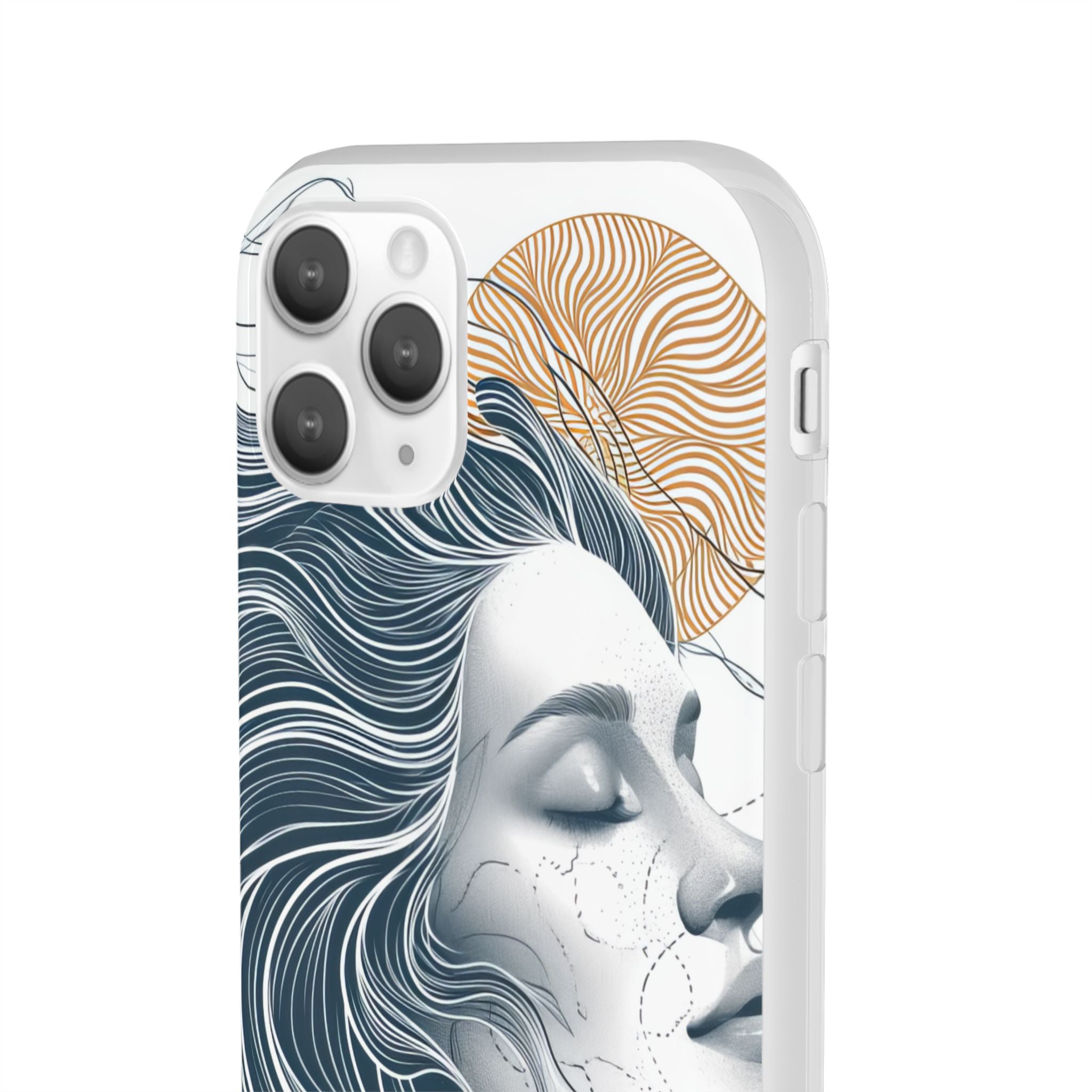 Serene Abstraction | Flexible Phone Case for iPhone