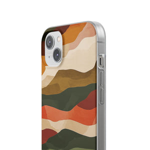 Earth Tone Pattern | Phone Case for iPhone (Flexible Case)